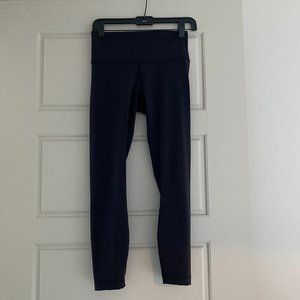 Lululemon Wunder Under Black 25" Legging Size 6